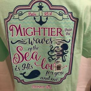 Short sleeved cherished girl shirt